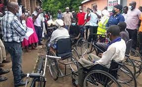 Malawi Relief Fund UK donates wheel chairs to patients, physically challenged