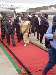 Indian President in Malawi