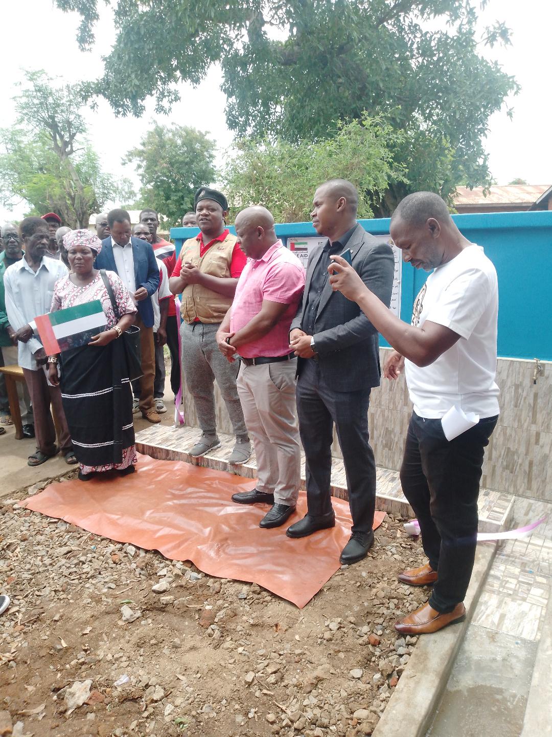 Darussunnah Foundation hands over 11 Million Kwacha Water Facility to Simayiwa Clinic